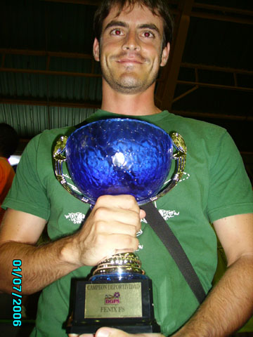 Sergioli con la copa